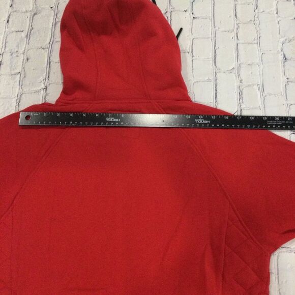 Jordan Craig Sweatshirt Women’s Size Medium Color Red Full Zipper Hoodie - Picture 9 of 11